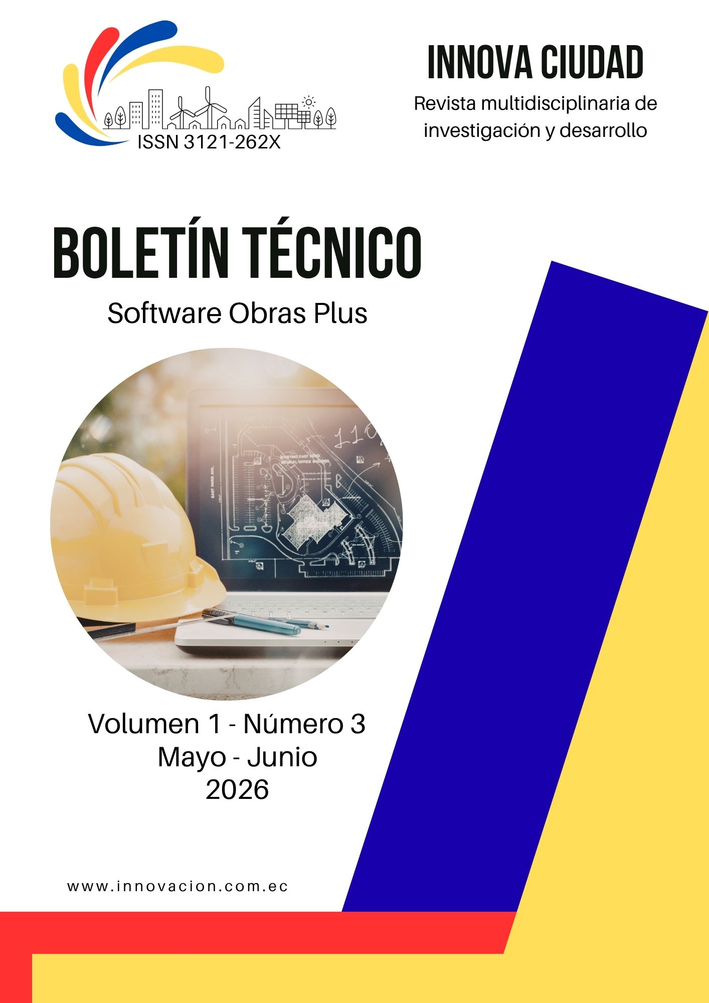 					Ver Vol. 1 Núm. 3 (2026): Boletín Técnico del Software Obras
				