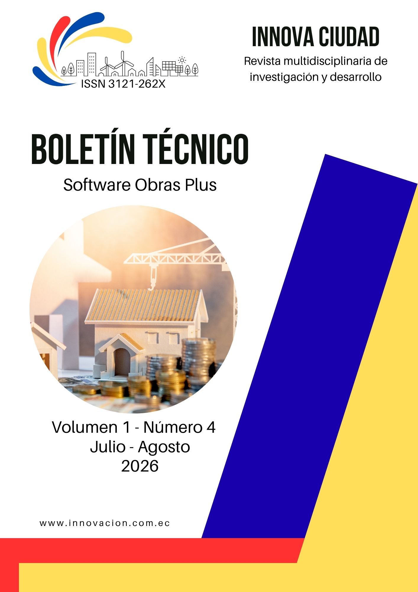 					Ver Vol. 4 Núm. 1 (2026): Boletín Técnico del Software Obras
				